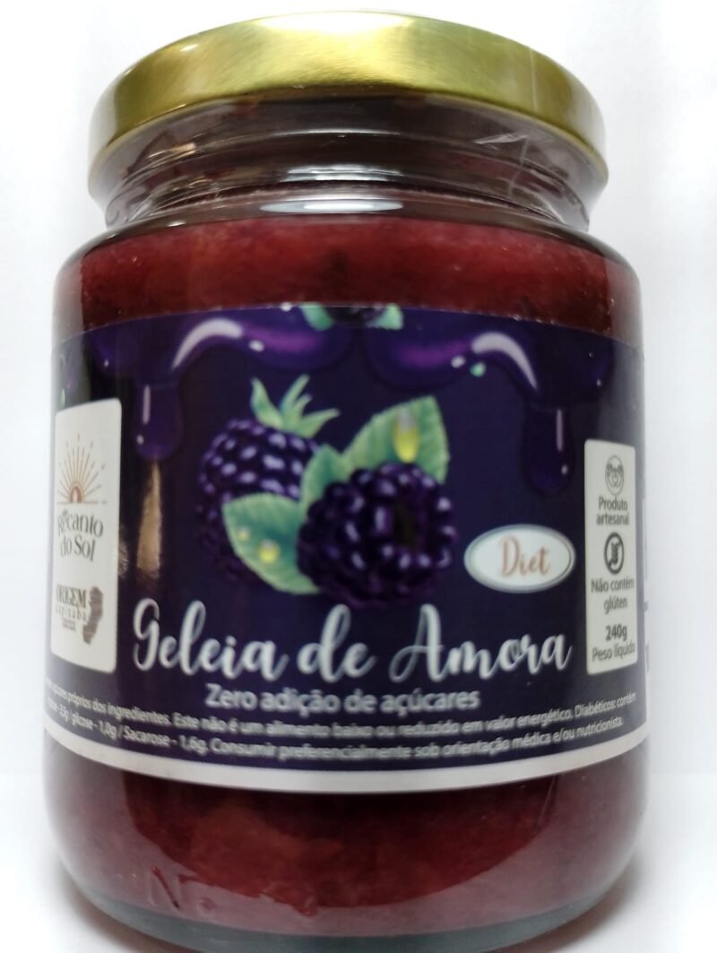 Geleia de Amora 240g DIET