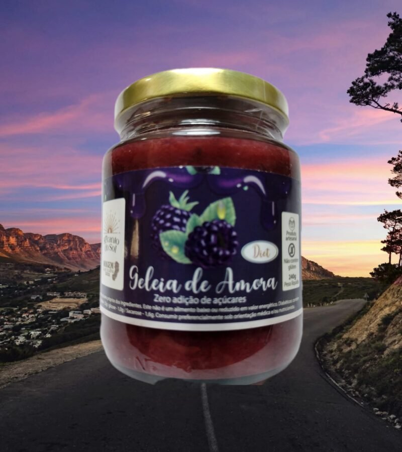 Geleia de Amora 240g DIET - Imagem 2