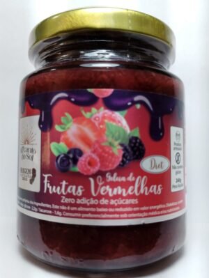 Geleia de Frutas Vermelhas 240g DIET