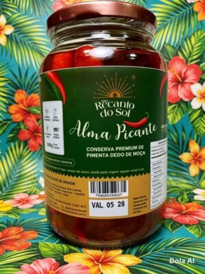 Conserva de Pimenta Dedo de Moça 500g
