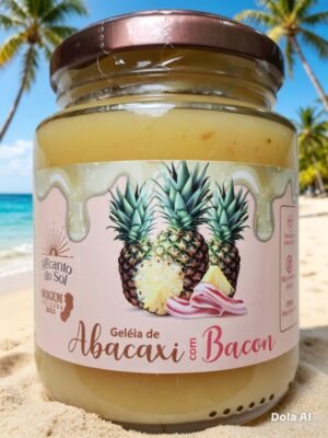 Geleia de Abacaxi com bacon 240g