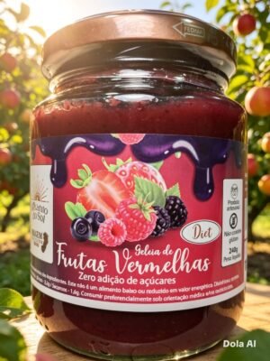 Geleia Diet de Frutas Vermelhas 240g