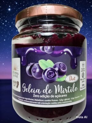 Geleia Diet de Mirtilo 240g